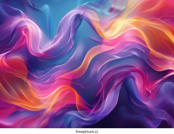 Colorful abstract painting