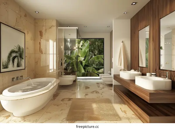 Luxury Modern Bathroom Interior Design