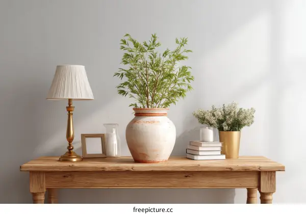 Rustic Style Interior Table Setting