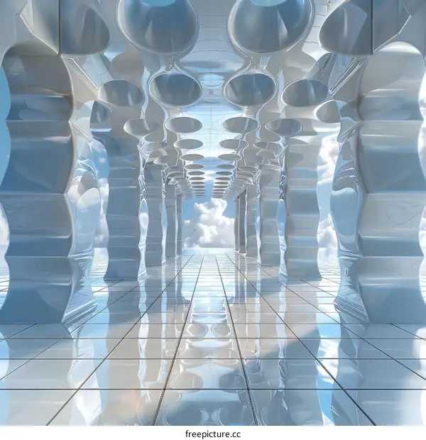 Futuristic Sci-Fi Corridor