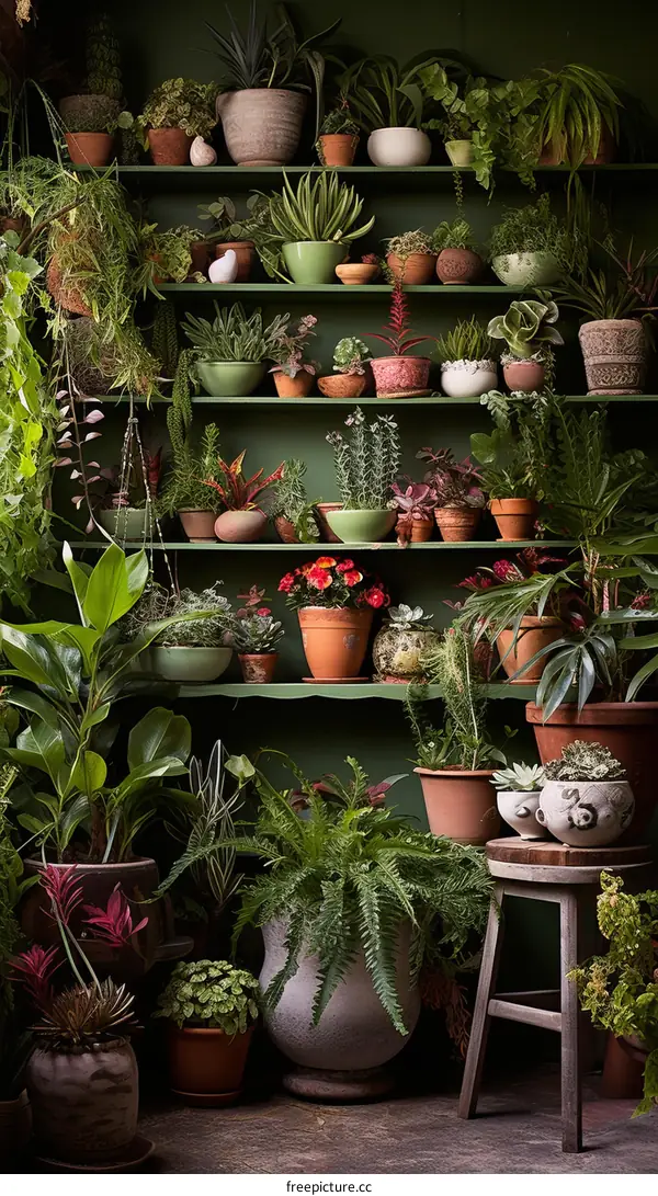 Urban Jungle Oasis: Houseplant Haven