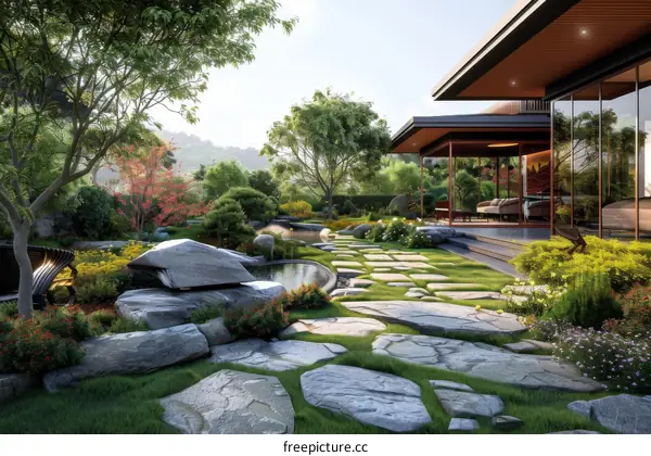 Japanese Garden: Serenity and Aesthetics