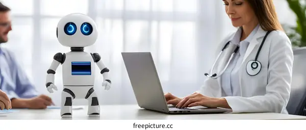 Robot Doctor Healthcare Technology Medical Professional