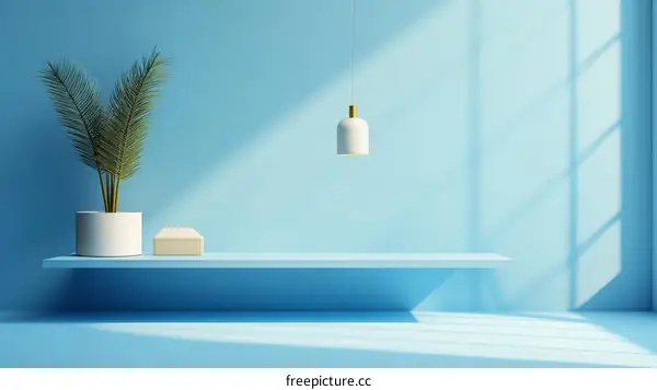 Modern Minimalist Shelf Display Design