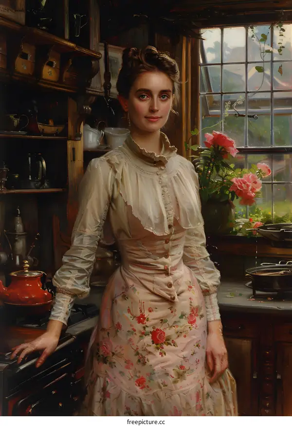 Portrait of a Victorian Woman