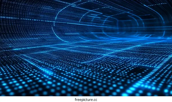 Abstract Digital Tunnel