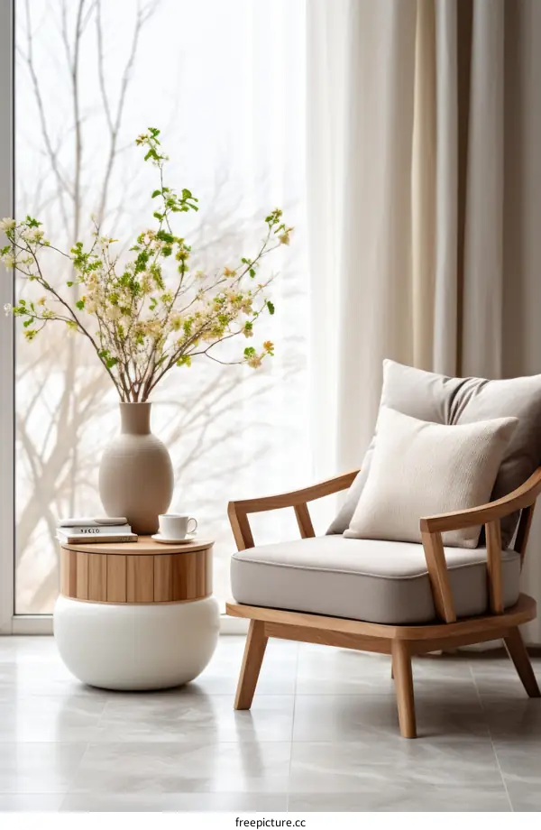 Comfortable Chair and Big Windows