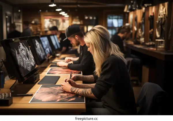 Tattoos are the focus at the 13th annual London Tattoo Convention