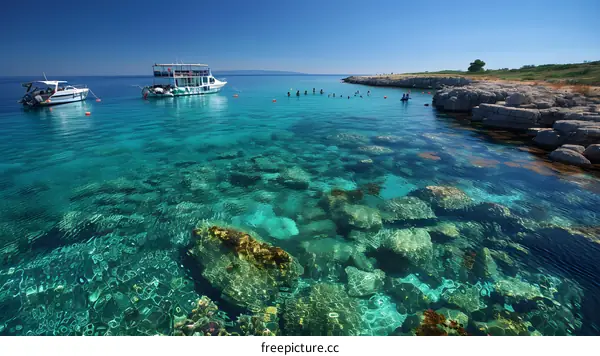 Crystal Clear Waters of the Adriatic Sea
