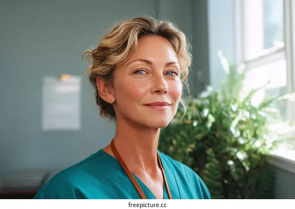 Confident Female Healthcare Professional