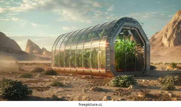 Greenhouse in the Desert