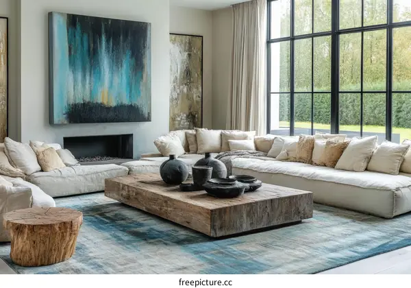 Modern Minimalist Living Room Interior Design