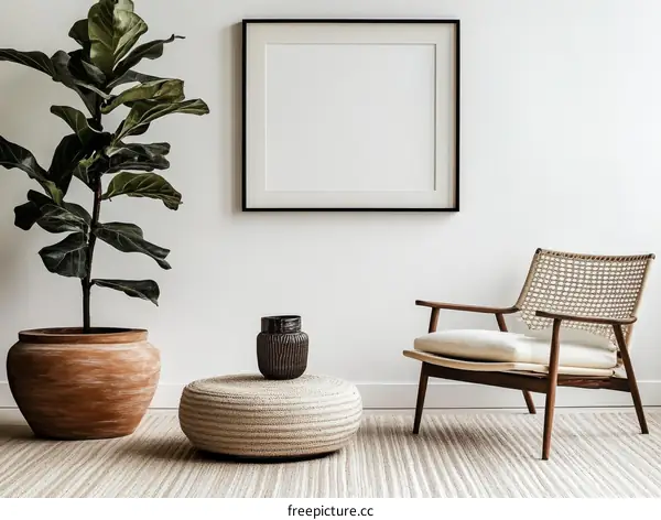 Modern Minimalist Living Room Interior Design