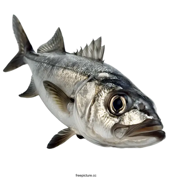[Transparent Background PNG]Fresh Fish on White Background