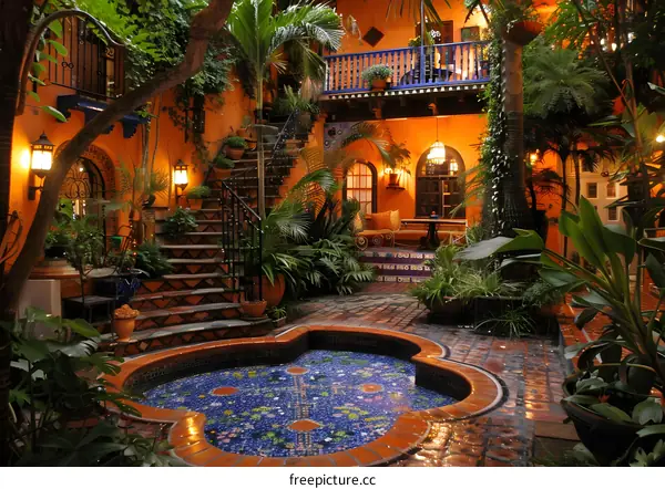 Stunning Courtyard Oasis