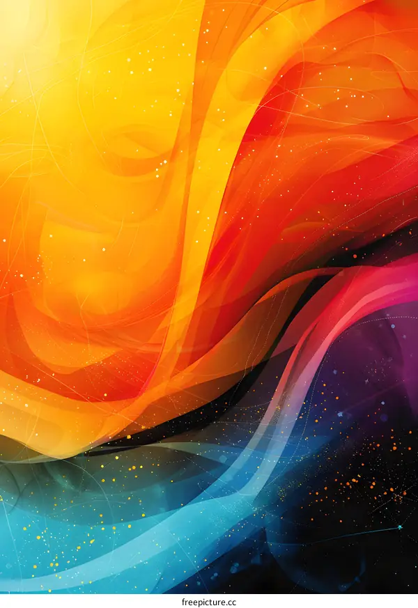 Colorful geometric shapes