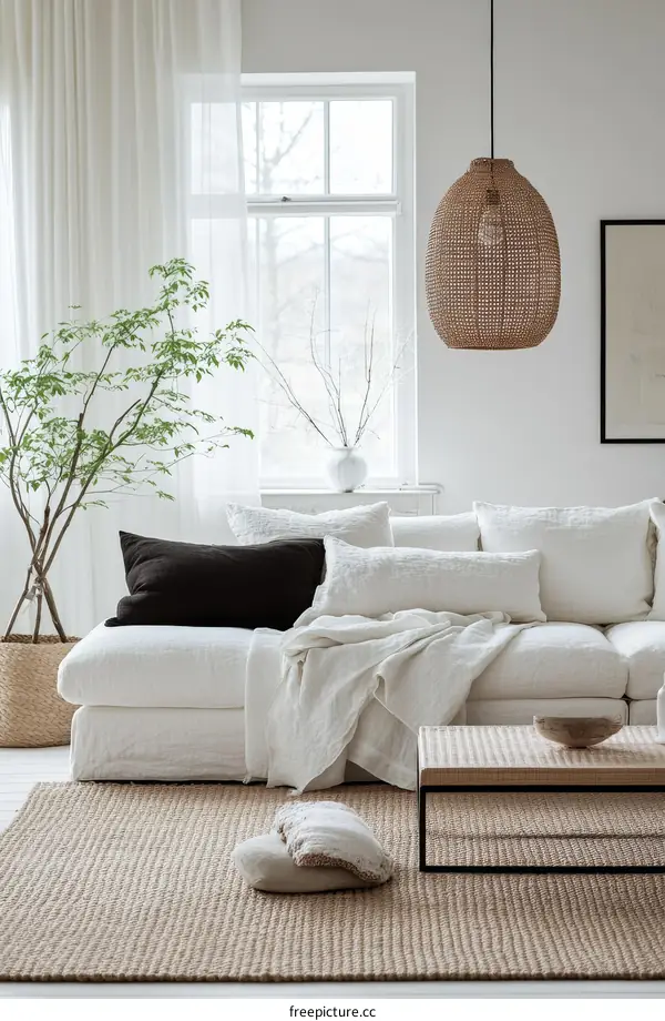 Modern Minimalist Living Room Interior Design