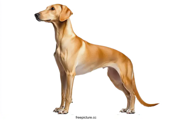 [Transparent Background PNG]Beautiful Light Brown Dog Portrait