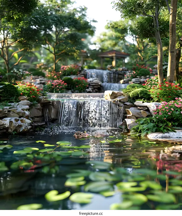 Landscape design renderings