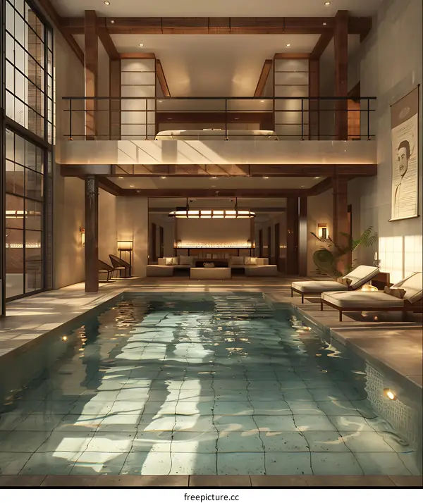 Indoor swimming pool