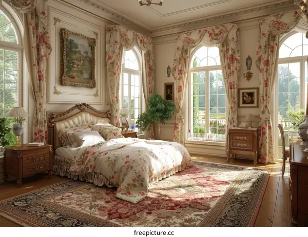 Elegant Classic Bedroom Interior Design