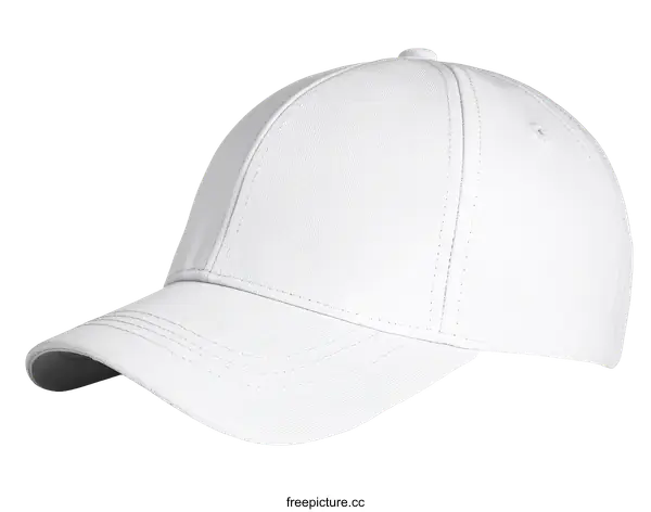 [Transparent Background PNG]Blank White Baseball Cap Display