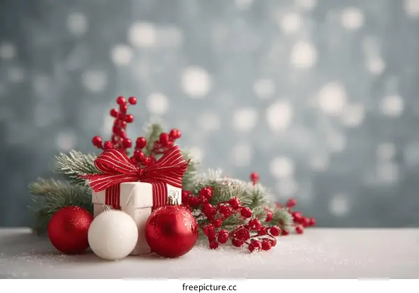 Christmas Gift Decoration Festive Background