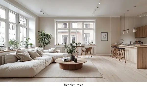 Modern Minimalist Living Room Interior Design