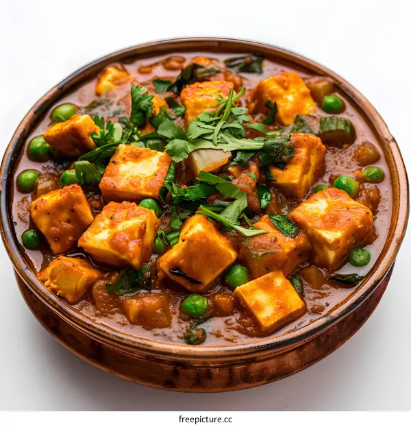 Bowl of Paneer Tikka Masala Curry