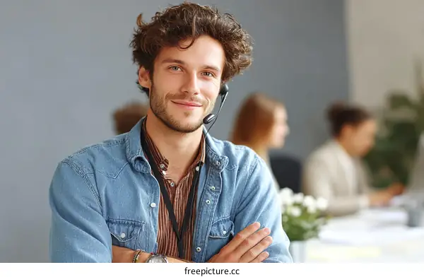 Business Customer Service Representative Portrait