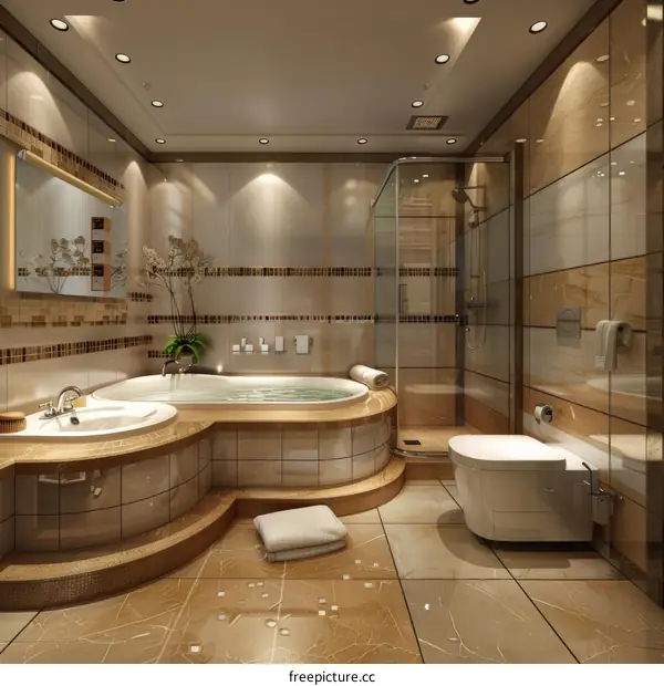 Luxury Modern Bathroom Interior Design