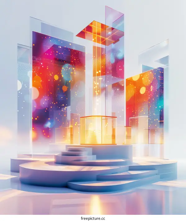 Surreal Shapes and Lights