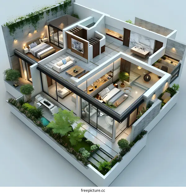 3D House Interior Design