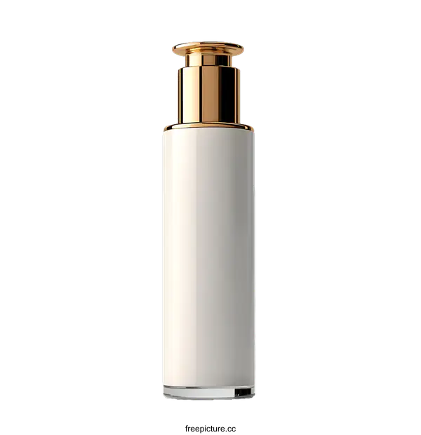 [Transparent Background PNG]Modern Cosmetic Cream Dispenser Mockup