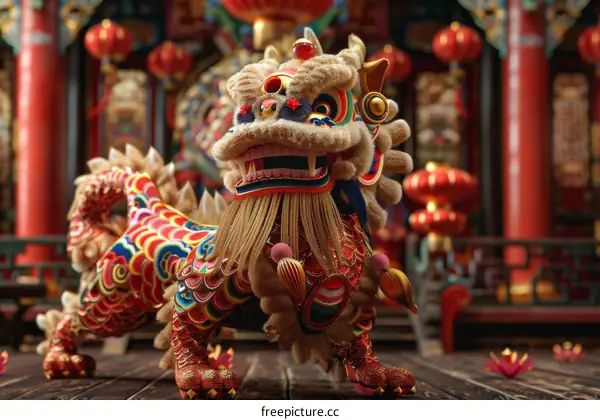 Chinese Lion-Dragon Dance: A Festive Cultural Celebration