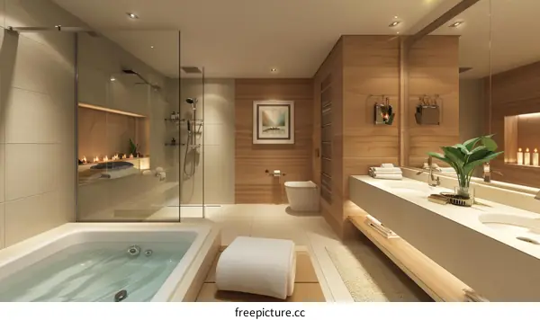 Luxurious Modern Bathroom Interior Design Ideas