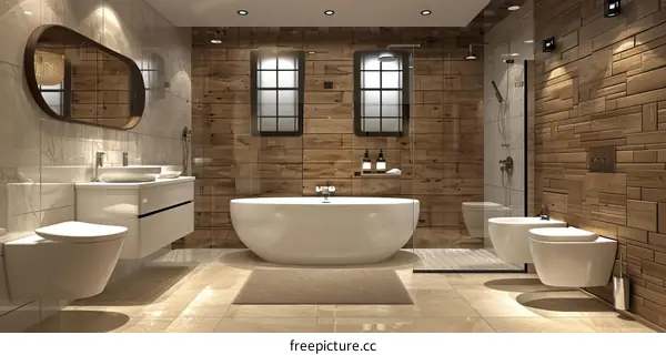 Minimalist Modern Bathroom Design