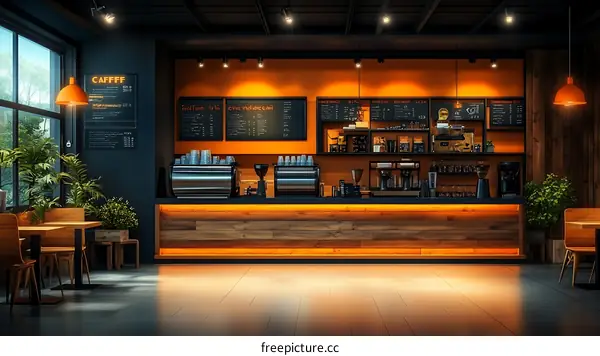 Modern Coffee Shop Interior Design