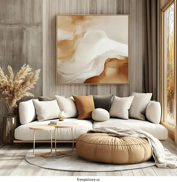 Modern Minimalist Living Room Interior Design