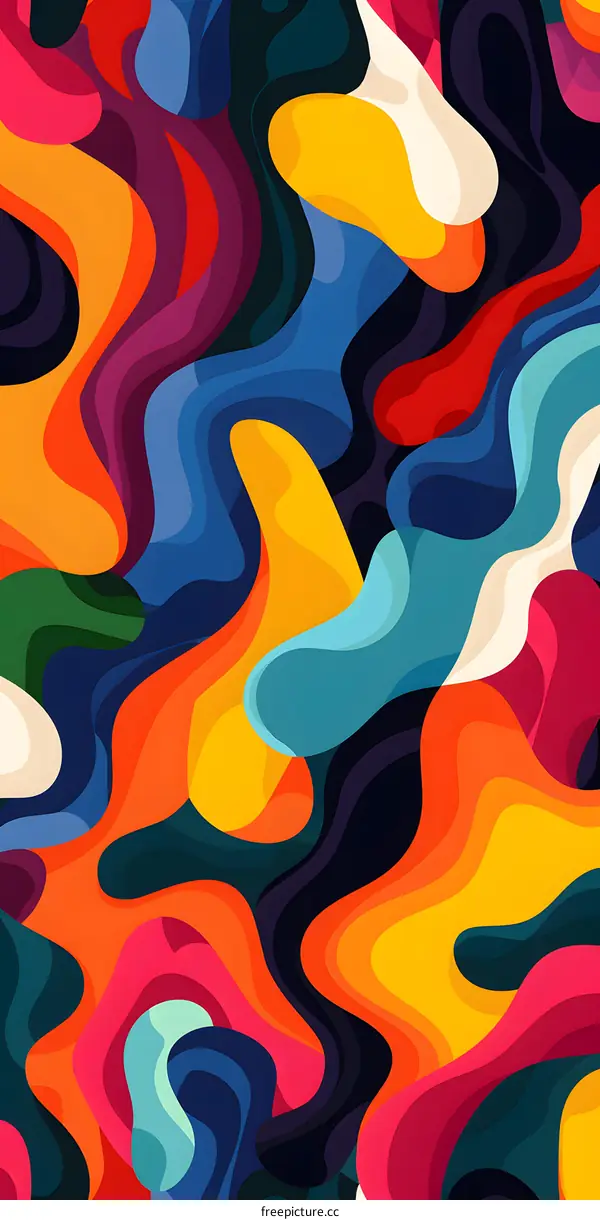 Abstract Colorful Background Design