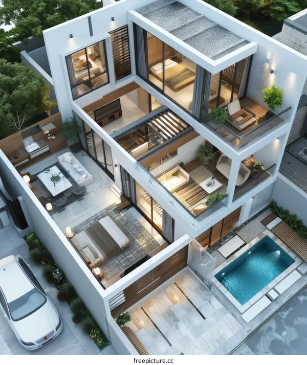 Minimalist Architecture Villa