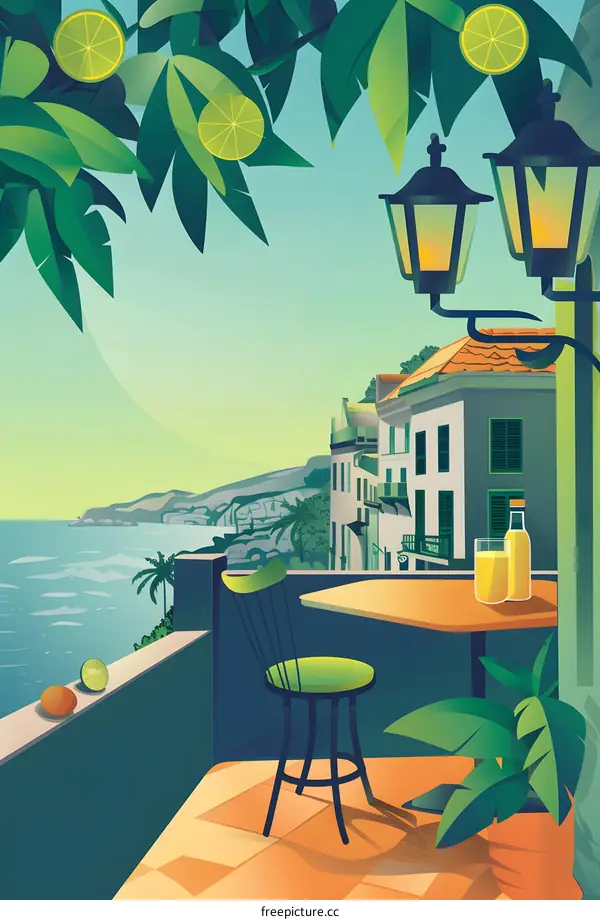 Summer Terrace with Ocean View