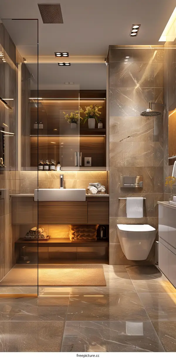 Modern Minimalist Bathroom Design