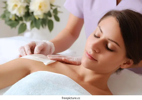 Professional Waxing Service for Smooth Underarm Skin
