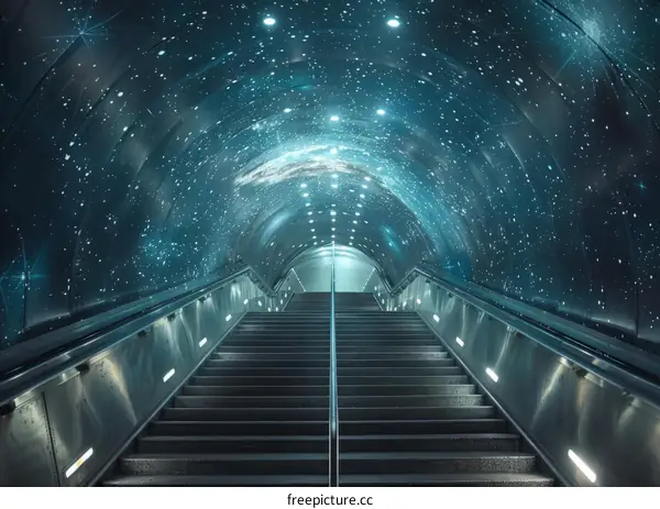 Cosmic Stairway: A Dimensional Gateway