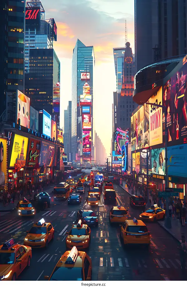 Times Square in New York City, USA