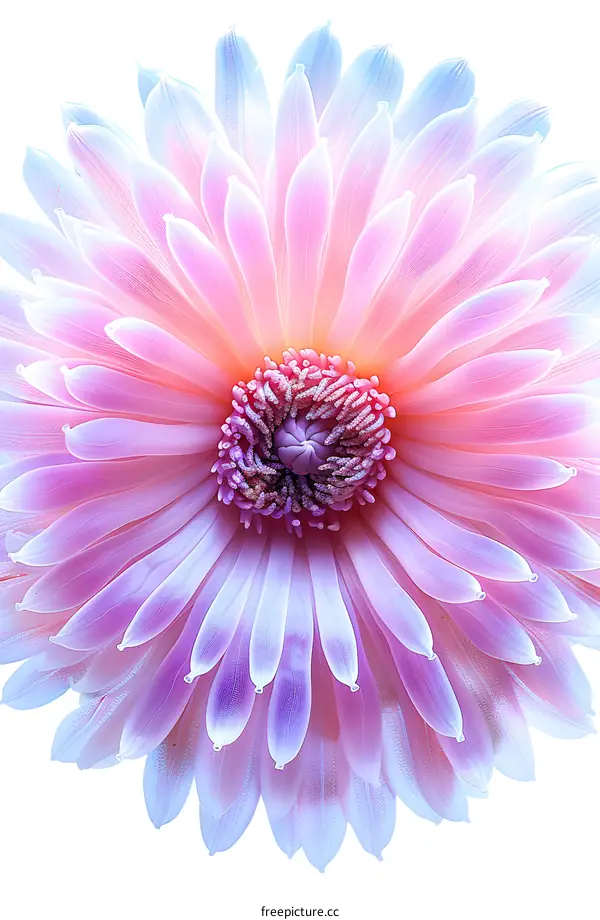 Closeup of a Pink Flower