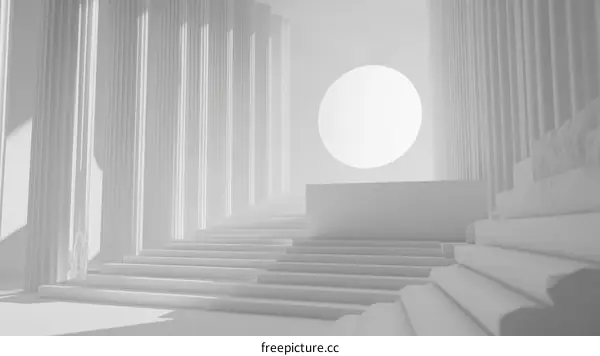 Abstract Architectural Interior Design