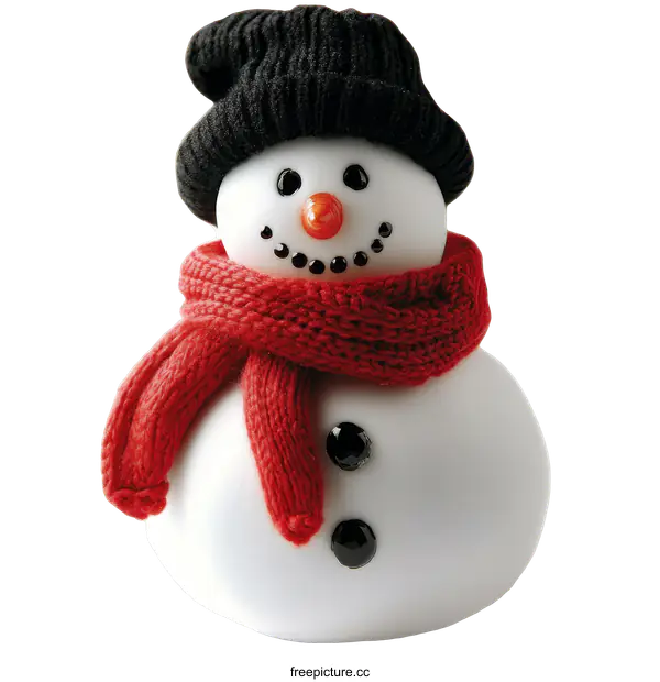 [Transparent Background PNG]Cute Snowman Decoration for Winter Holidays