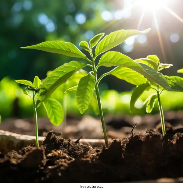 New Life Emerging from the Soil
